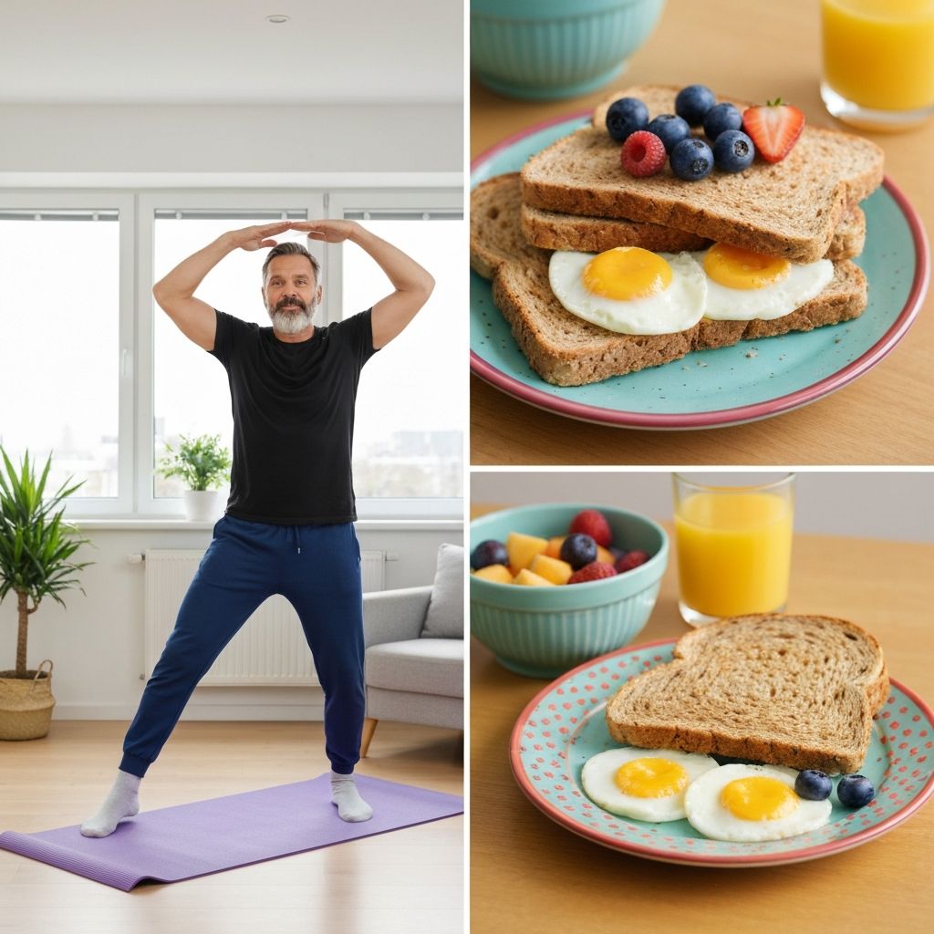 Regular eating patterns and routines